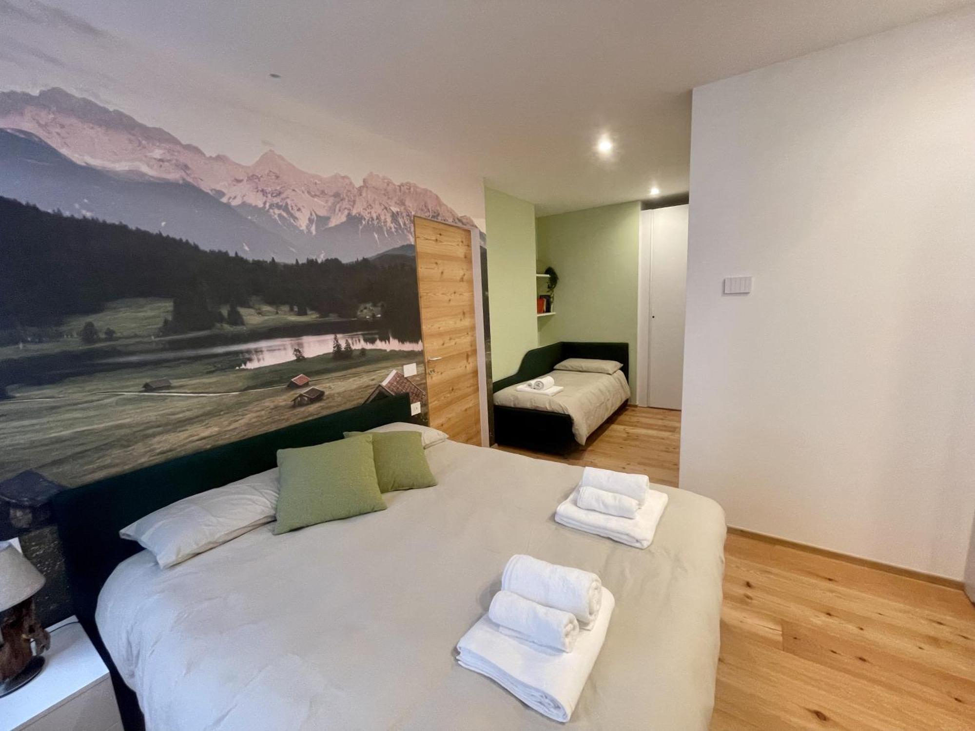 Appartamento Fondo Valle a 1 minuto dalle piste 马代西莫 外观 照片